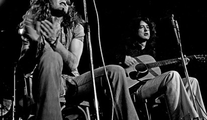 Led Zeppelin acoustic 1973 thumb